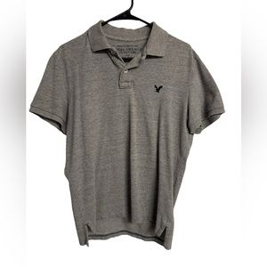 American Eagle Men’s Grey Polo